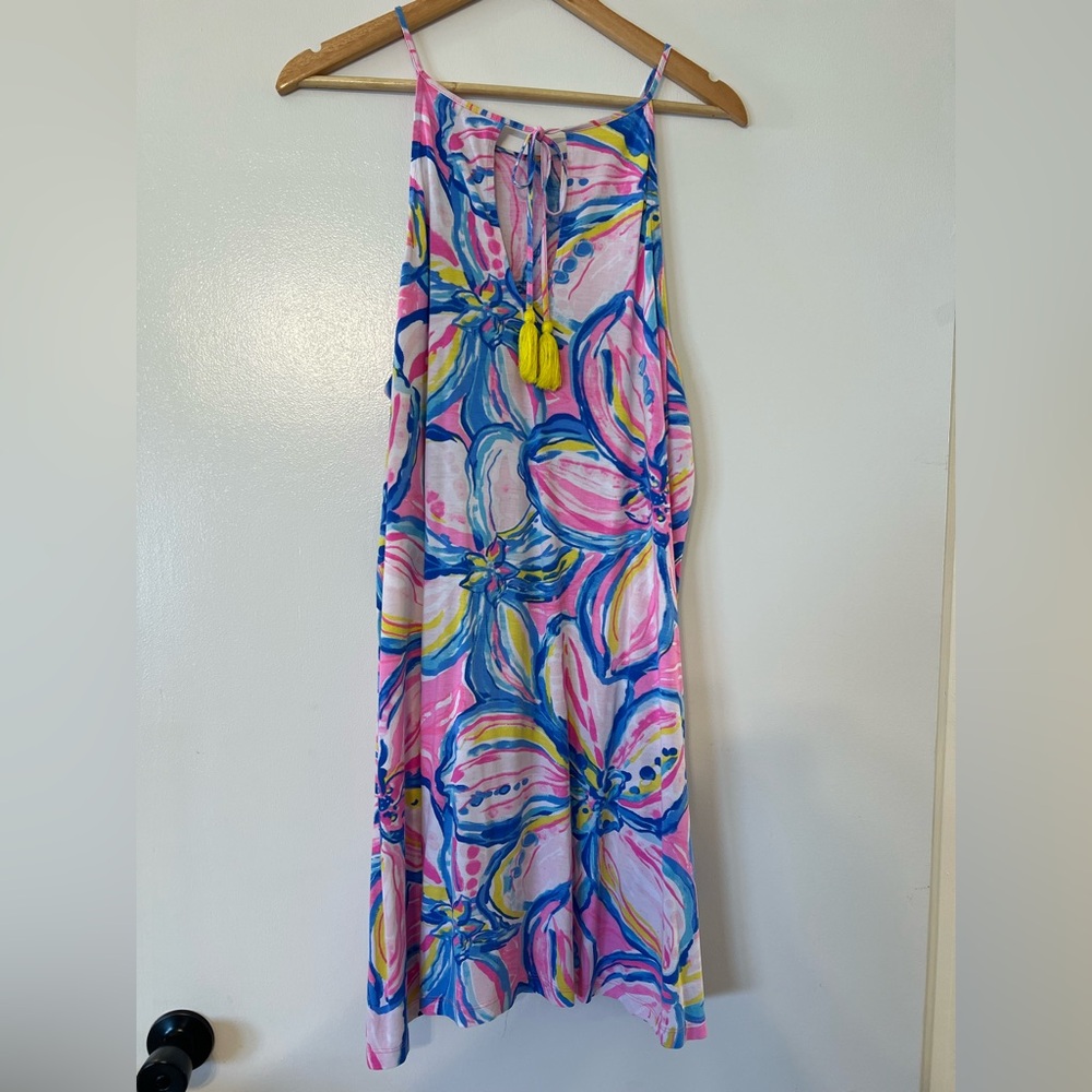 Lilly Pulitzer Sunset  The Sunny Side Margot Woman’s Size XL Dress - Picture 5 of 7